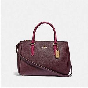 ⭐️⭐️Coach “Surrey” carryall hand bag